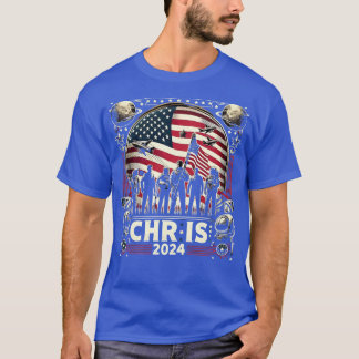 Camiseta Chris 2024 Nombre Personalizado Para Hombres