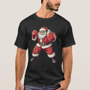 Camiseta Chris Boxeador Muay Thai de Santa Boxing Lover Gra