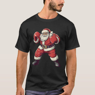 Camiseta Chris Boxeador Muay Thai de Santa Boxing Lover Gra