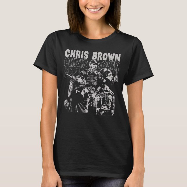 Camiseta Chris Brown Bootleg B& (Anverso)