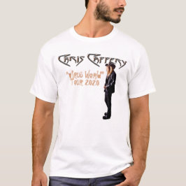 Camiseta Chris Caffery - Virus World Tour 2020 Blanco para 