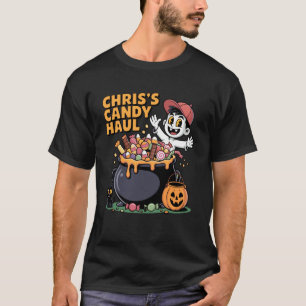 Camiseta Chris Candy Haul Halloween Diseño Truco o trato F