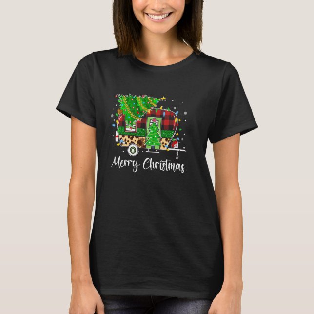 Camiseta Chris, corredor de senderismo de leopardo de Navid (Anverso)