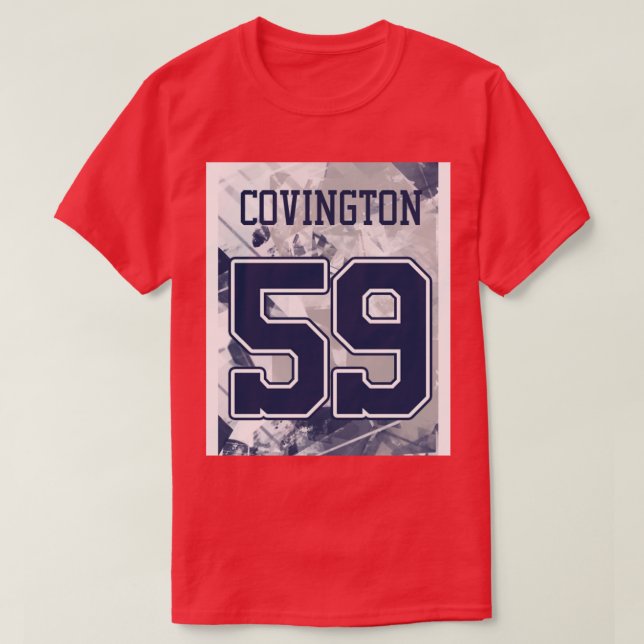CAMISETA CHRIS COVINGTON (Diseño del anverso)