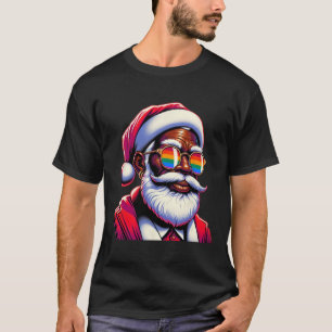 Camiseta Chris de sol arcoiris de color gay de color retro