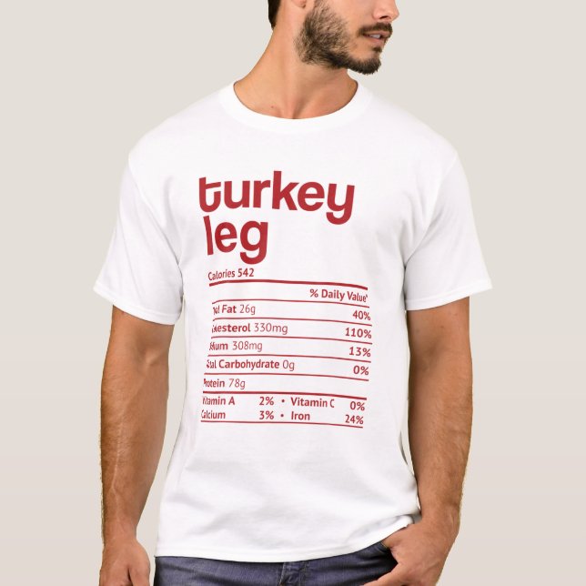 Camiseta Chris, el Día de Acción de Gracias por la nutrició (Anverso)