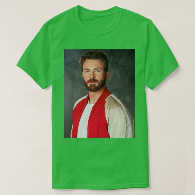 Camiseta chris evans 12 (Diseño del anverso)