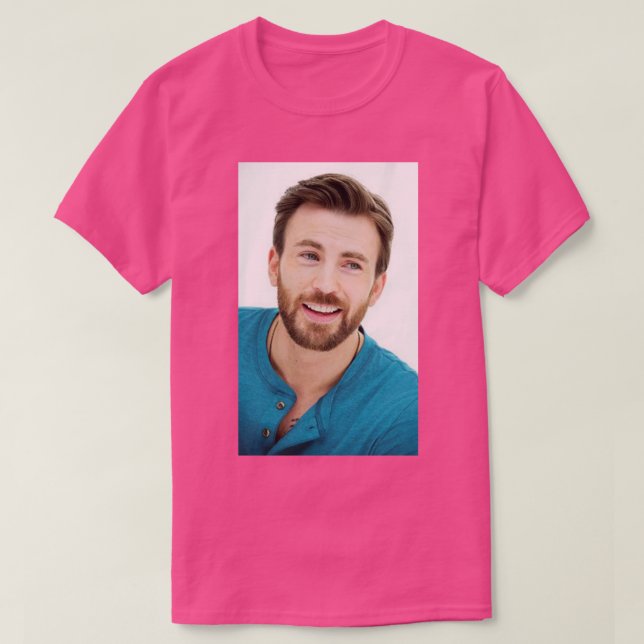 Camiseta chris evans 14 (Diseño del anverso)