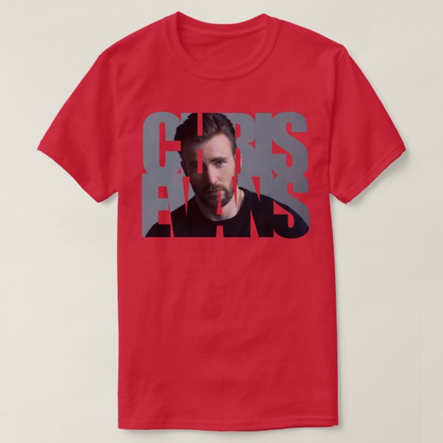 Camiseta Chris Evans 19 (Diseño del anverso)