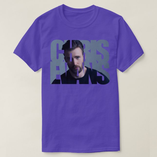 Camiseta Chris Evans 24 (Diseño del anverso)