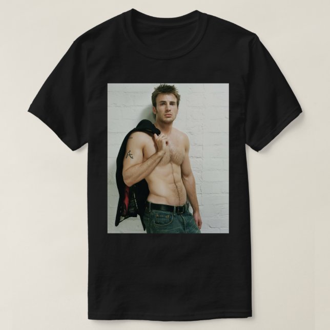 Camiseta chris evans 5 (Diseño del anverso)