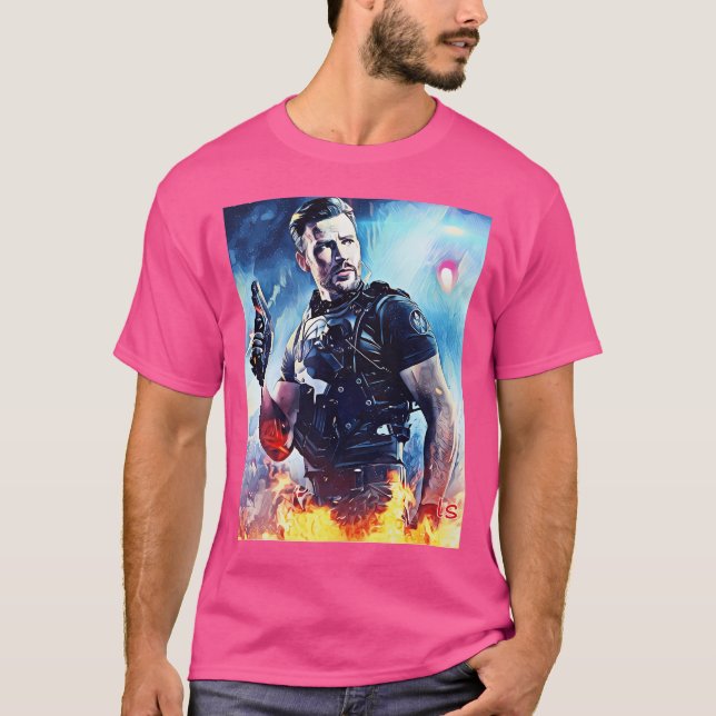 Camiseta Chris Evans Kids (Anverso)