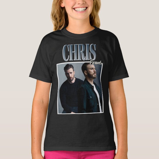 Camiseta Chris Evans T-Shirt Classic (Anverso)