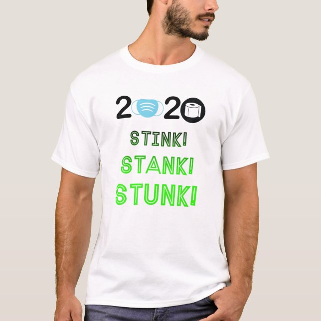 Camiseta Chris feo de Cuarentena de Stink Stunk 2020 (Anverso)