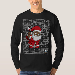 Camiseta Chris Feo del Black African American Santa Claus G