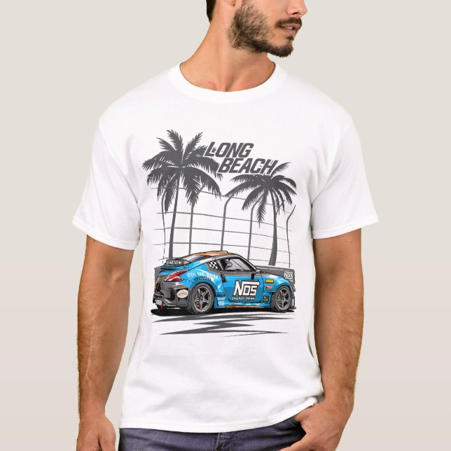 Camiseta Chris Forsberg Nissan 370z (Anverso)