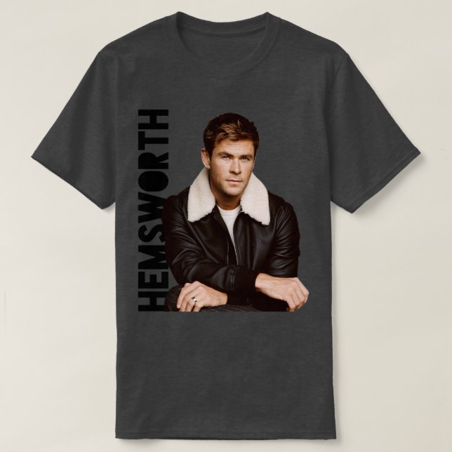 Camiseta Chris Hemsworth (Diseño del anverso)