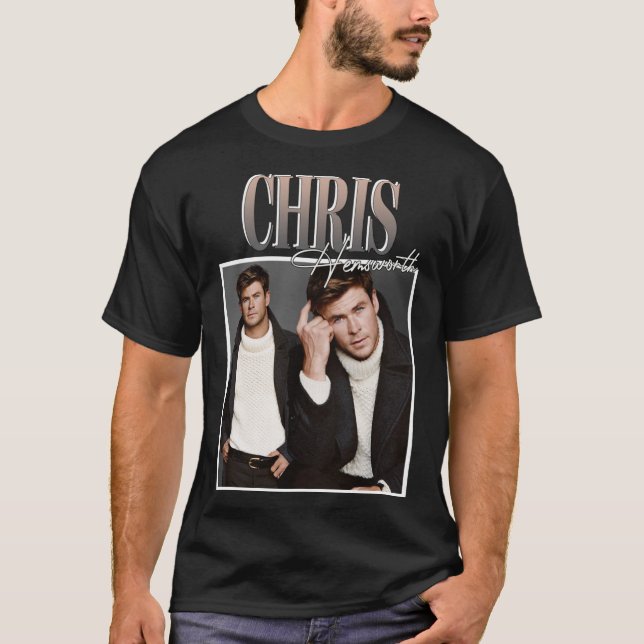 Camiseta Chris Hemsworth Classic T-Shirt (Anverso)