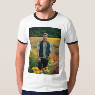 Camiseta Chris Hemsworth Firma bordó lo básico de los hombr
