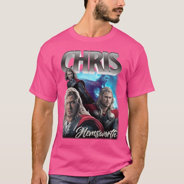 Camiseta Chris Hemsworth Vintage Style (Anverso)