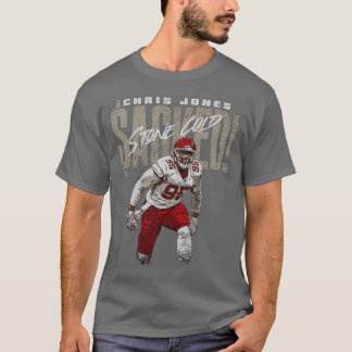 Camiseta Chris Jones Kansas City Stone Frío despidió a TShi