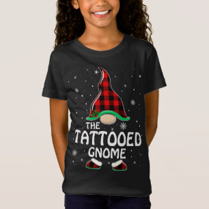 Camiseta Chris, la familia de comparación de manchas de búf