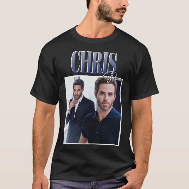 Camiseta Chris pine Classic T-Shirt (Anverso)