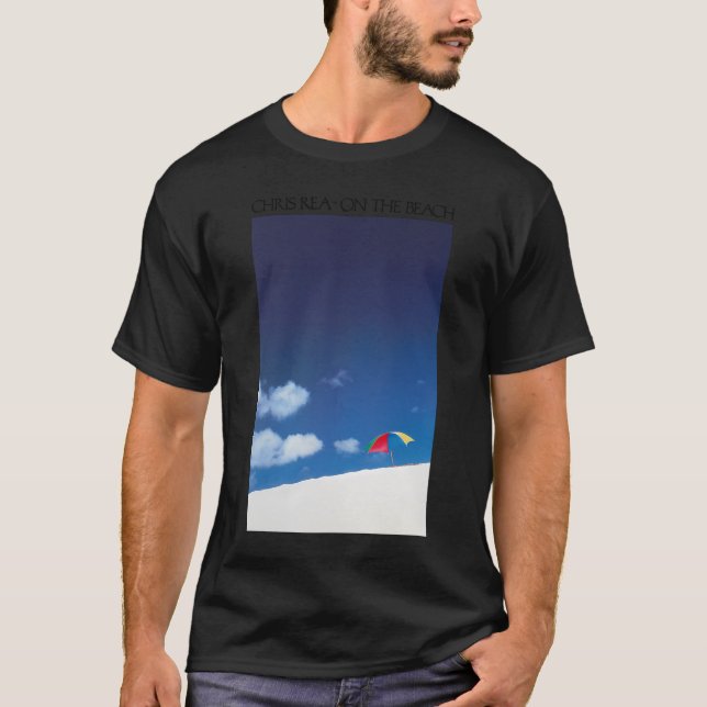 Camiseta Chris Rea: En la playa (Anverso)
