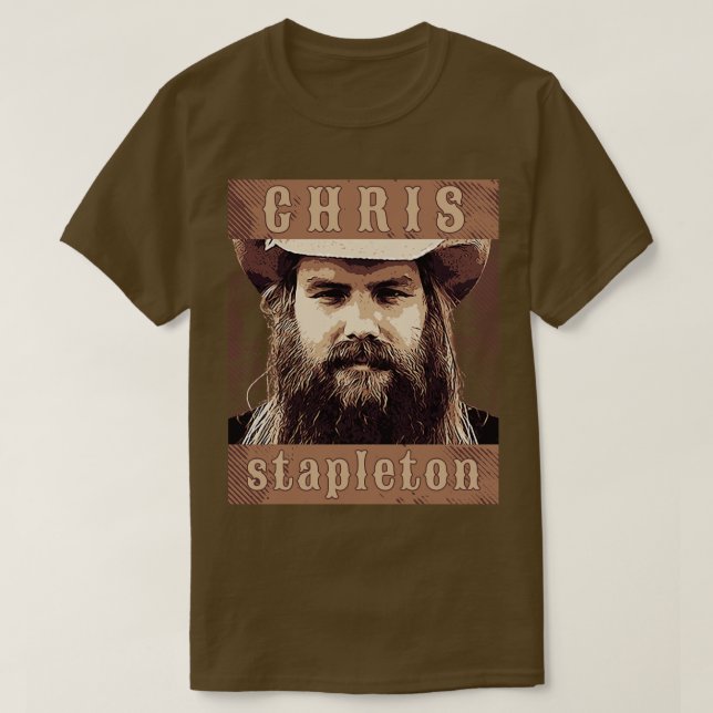 Camiseta Chris Stapleton (Diseño del anverso)