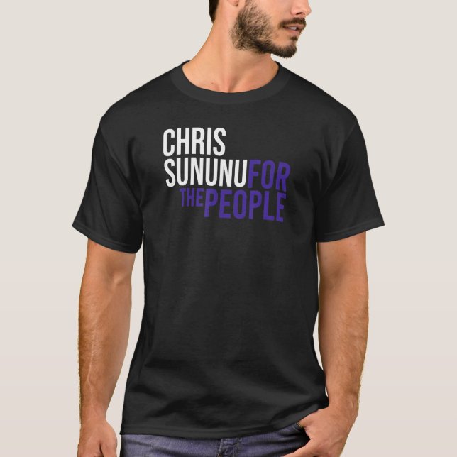 Camiseta Chris Sununu Por El Patriota Pro Republicano Del P (Anverso)