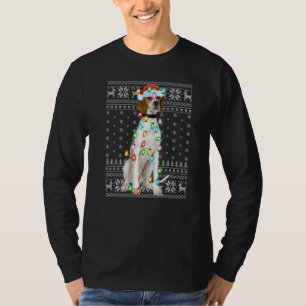 Camiseta Chris, un pintor inglés feo que ilumina Santa Hat