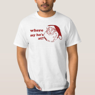 Camiseta Chrismas de Navidad donde mi Ho humor divertido de