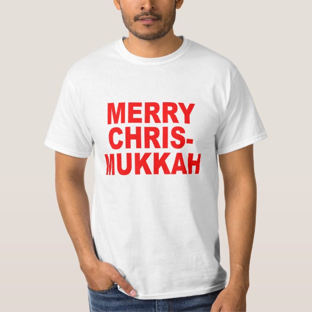 Camiseta Chrismukkah (Anverso)