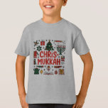 Camiseta Chrismukkah Hanukkah Navidades judío Religioso<br><div class="desc">Chrismukkah Hanukkah Navidades judío Religioso</div>