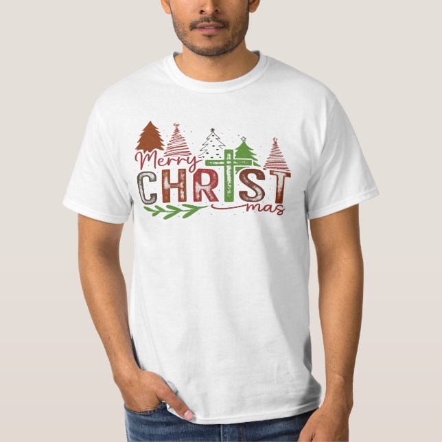 Camiseta Christ at the Center of Christmas (Anverso)