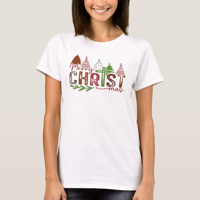 Camiseta Christ at the Center of Christmas (Anverso)