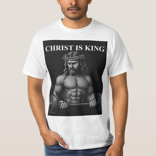 Camiseta Christ is King (Anverso)
