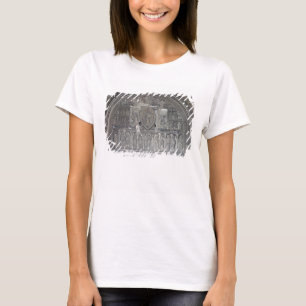 Camiseta Christ with two angels and scenes from the life of