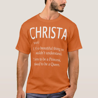 Camiseta Christa Name Gift 143