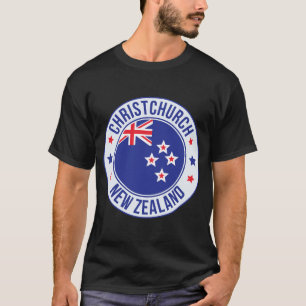 Camiseta Christchurch, ciudad de Nueva Zelanda