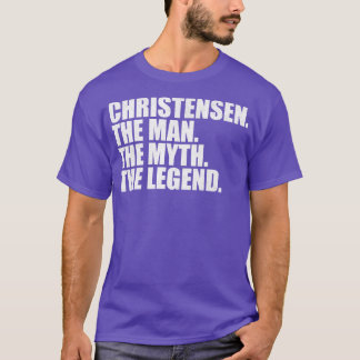 Camiseta Christensen Christensen Nombre de la familia Chris