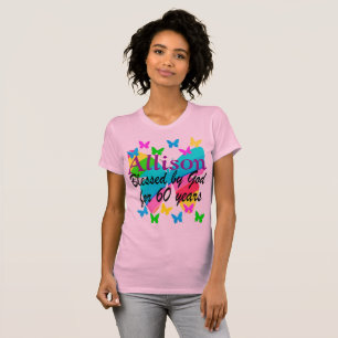 CAMISETA CHRISTIAN 60TH BIRTHDAY TSHIRT, AMABLE PERSONALIZA