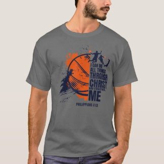 Camiseta Christian Basketball s Men Boys Kids Religious Gif