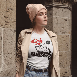 CAMISETA CHRISTIAN BENESSED CAT T-SHIRTS TEES