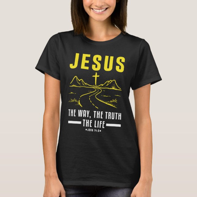 Camiseta Christian Bible Verse Faith Believer Follower  1 (Anverso)