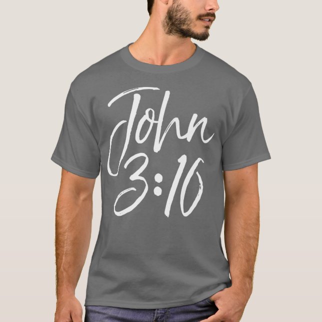 Camiseta Christian Bible Verse Gift Scripture Reference (Anverso)