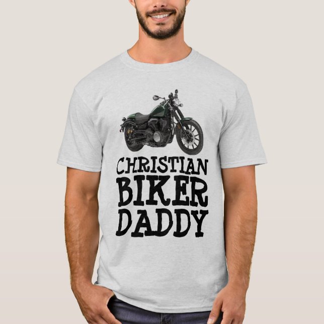CAMISETA CHRISTIAN BIKER DADDY T-SHIRS (Anverso)