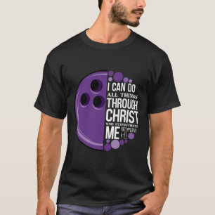 Camiseta Christian Bowling Gracioso regalo personalizado de