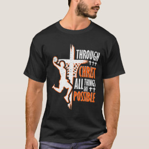 Camiseta Christian Bysketbyll Jesus Christ Bysketbyll Relig