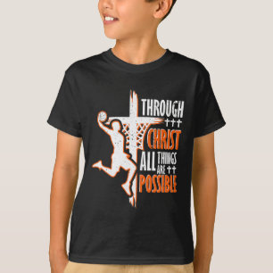 Camiseta Christian Bysketbyll Jesus Christ Bysketbyll Relig